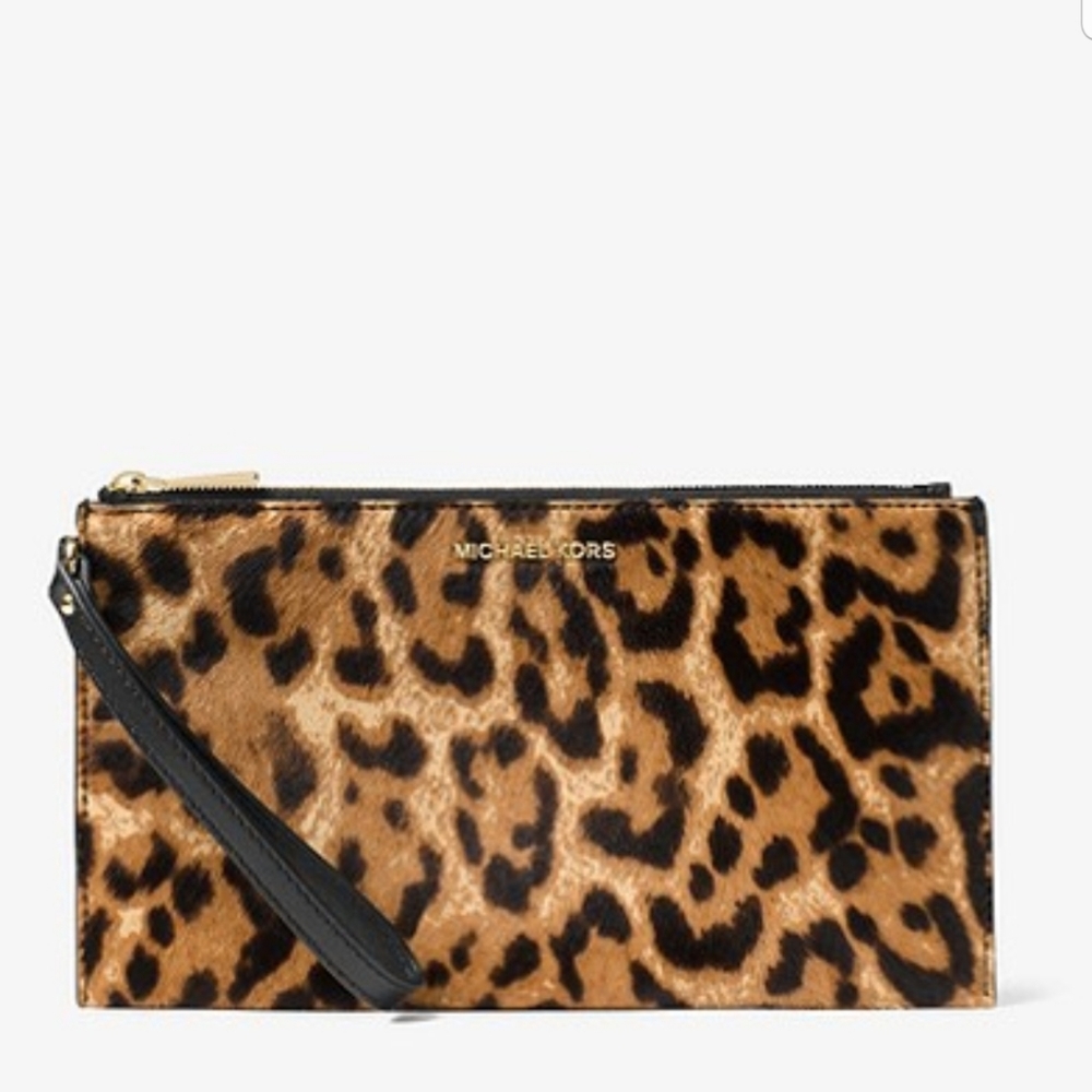 Michael  Kors  Calf Hair Wristlet